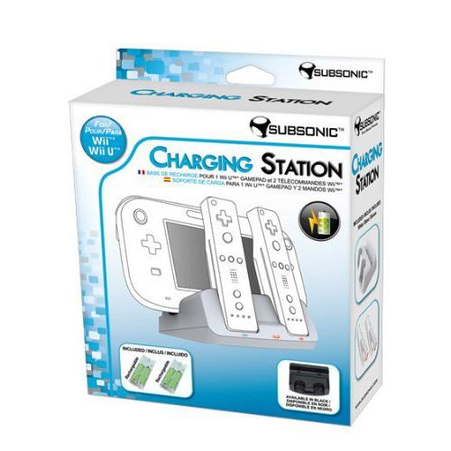 Station De Charge Subsonic Blanche Pour Nintendo Wii U